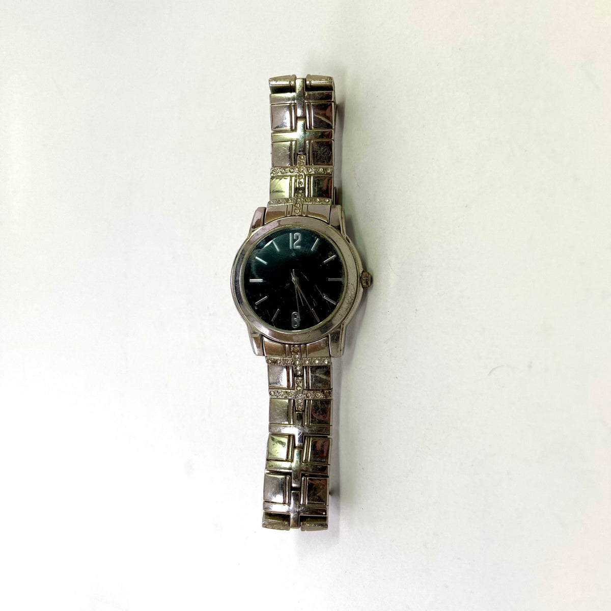 Silver Watch with Crosses (Allude FMDAL 387)